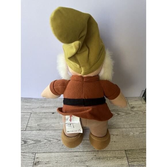 Disney Store Snow White and the Seven Dwarfs Doc Bendable Plush Stuffed 10" - Picture 5 of 7